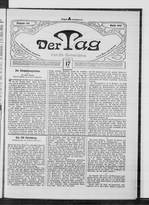 Der Tag on Mar 17, 1908