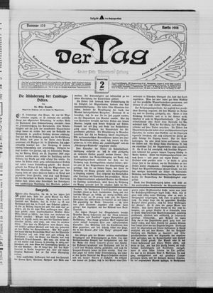 Der Tag vom 02.04.1908