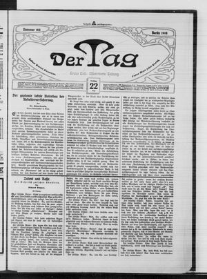 Der Tag vom 22.05.1908