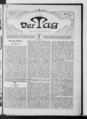 Der Tag vom 02.06.1908