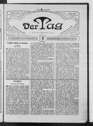 Der Tag vom 11.06.1908