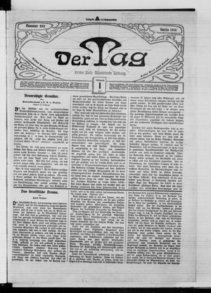 Der Tag vom 01.07.1908