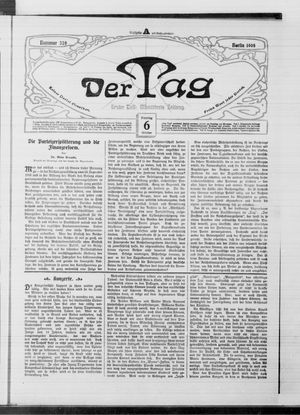 Der Tag vom 06.10.1908