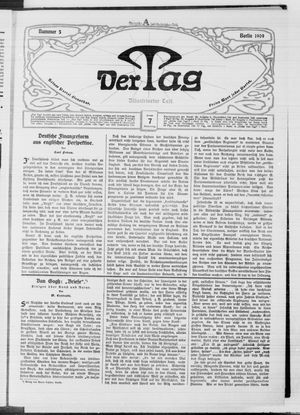 Der Tag vom 07.01.1909
