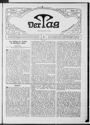 Der Tag vom 09.01.1909