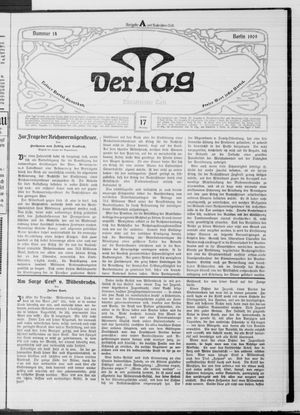 Der Tag vom 17.01.1909