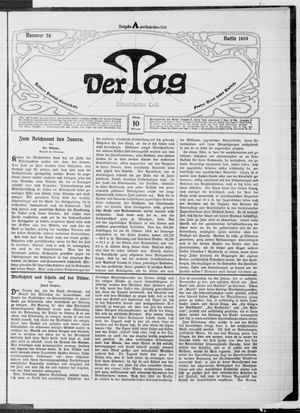 Der Tag on Feb 10, 1909