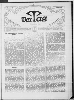 Der Tag vom 13.02.1909