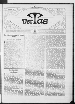 Der Tag vom 18.02.1909