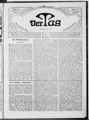 Der Tag on Mar 7, 1909