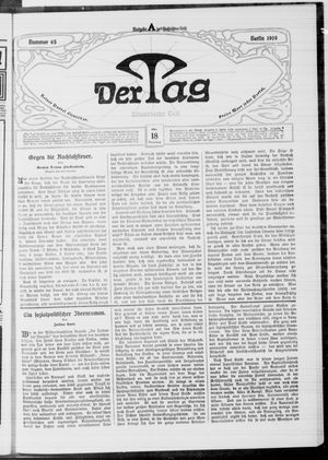 Der Tag on Mar 18, 1909