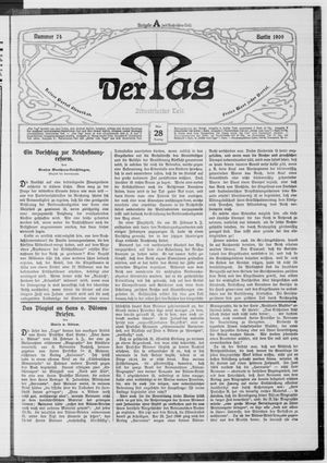 Der Tag vom 28.03.1909