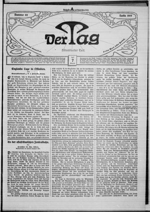 Der Tag vom 07.04.1909