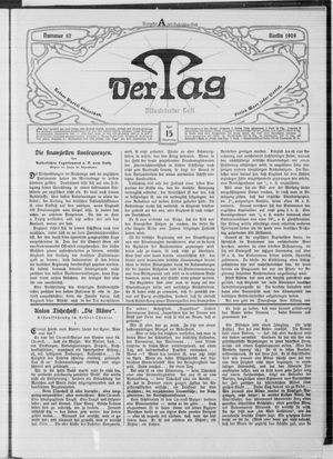 Der Tag on Apr 15, 1909