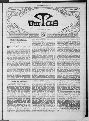 Der Tag vom 30.04.1909