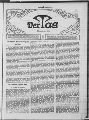 Der Tag vom 09.05.1909