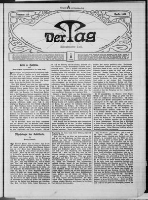 Der Tag vom 11.05.1909