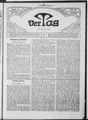 Der Tag vom 04.06.1909
