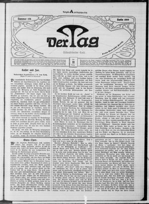 Der Tag vom 11.06.1909