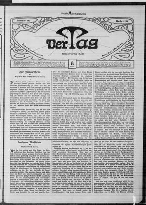 Der Tag vom 15.06.1909