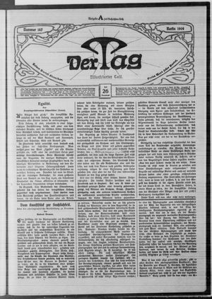 Der Tag vom 26.06.1909