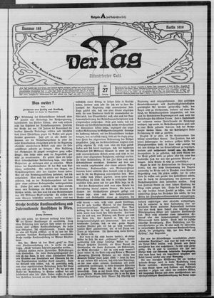 Der Tag vom 27.06.1909