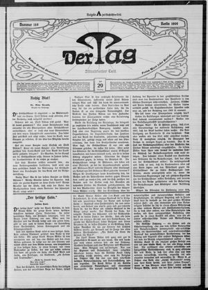 Der Tag vom 29.06.1909