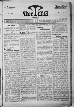 Der Tag on Jul 3, 1909