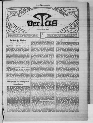 Der Tag on Jul 3, 1909