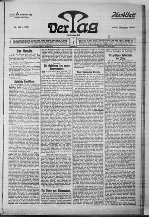 Der Tag vom 06.07.1909