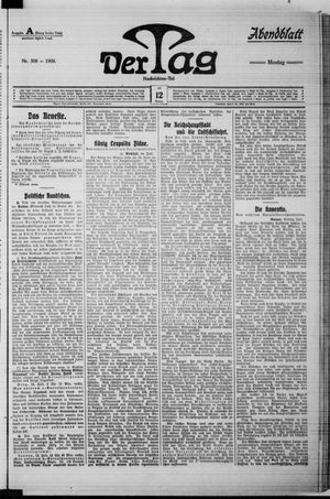 Der Tag vom 12.07.1909