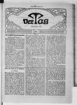 Der Tag vom 14.07.1909