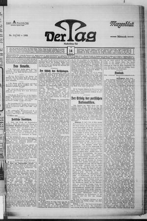Der Tag vom 14.07.1909
