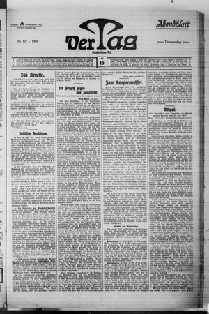 Der Tag vom 15.07.1909
