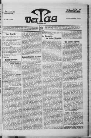 Der Tag vom 20.07.1909