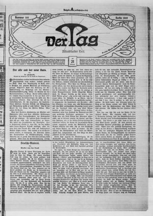 Der Tag vom 21.07.1909