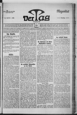 Der Tag vom 25.07.1909