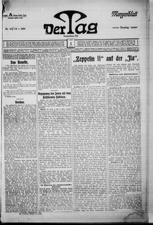 Der Tag vom 01.08.1909