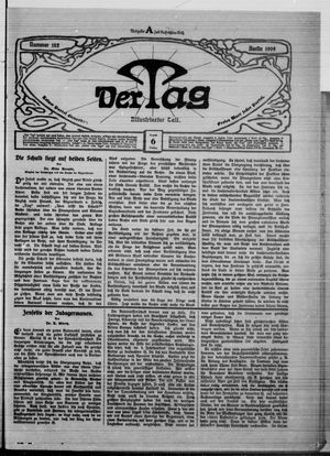 Der Tag vom 06.08.1909