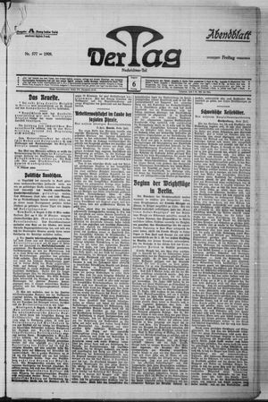 Der Tag vom 06.08.1909