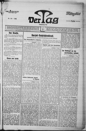Der Tag vom 06.08.1909