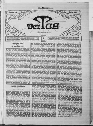 Der Tag vom 07.08.1909