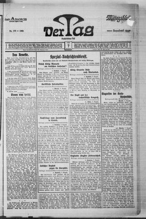 Der Tag vom 07.08.1909