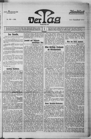 Der Tag vom 07.08.1909