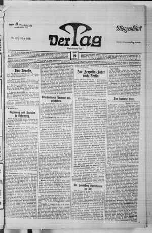 Der Tag vom 19.08.1909