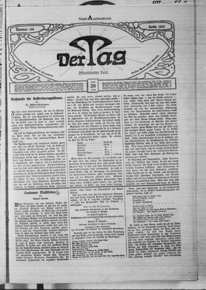 Der Tag on Aug 20, 1909