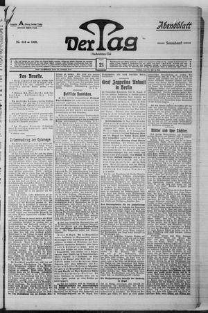 Der Tag on Aug 21, 1909