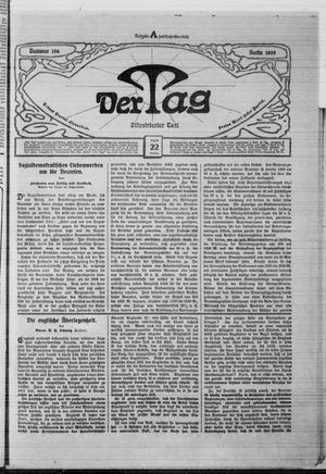 Der Tag vom 22.08.1909