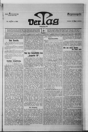 Der Tag vom 31.08.1909