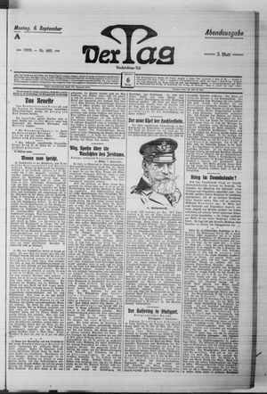 Der Tag vom 06.09.1909